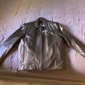 Vince Camuto Men’s Leather Jacket (XL)